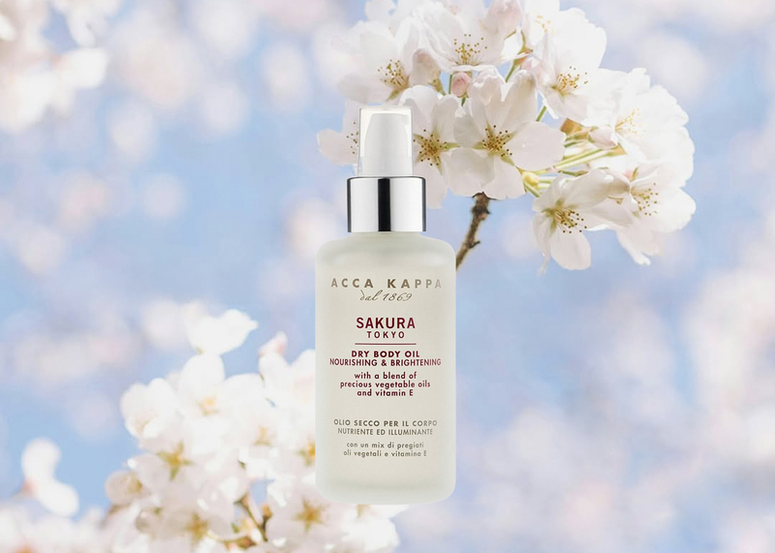 ACCA KAPPA 推出「SAKURA TOKYO」美肌精華油 以感官奢華儀式,重現春日花見之美