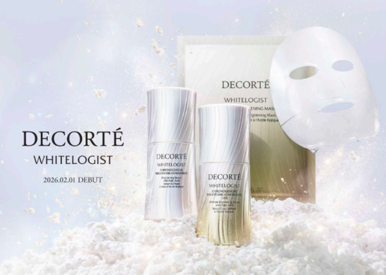 DECORTÉ WHITELOGIST系列 美白光芒大升級 麴酸美白新紀元