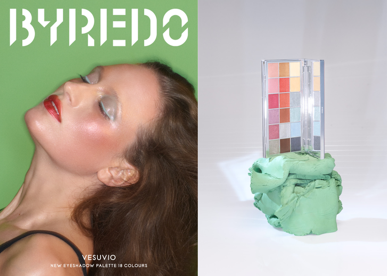 BYREDO 推出全新VESUVIO 18 色眼影盤,定格崇高與靜謐之美