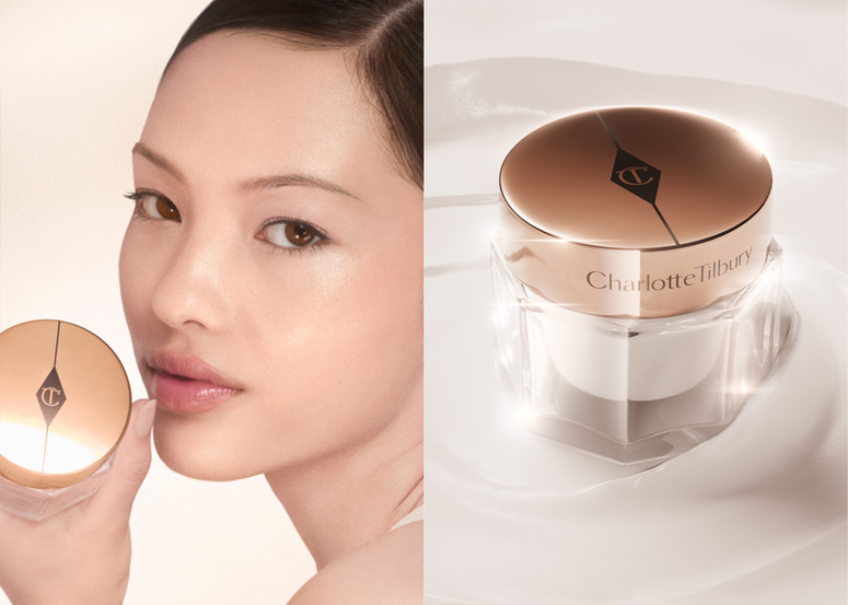 全新CHARLOTTE’S MAGIC CREAM 魔法面霜 養膚 X 底妝 2-in-1 BOOSTER 28秒光速實現剔透「GLOW級感」