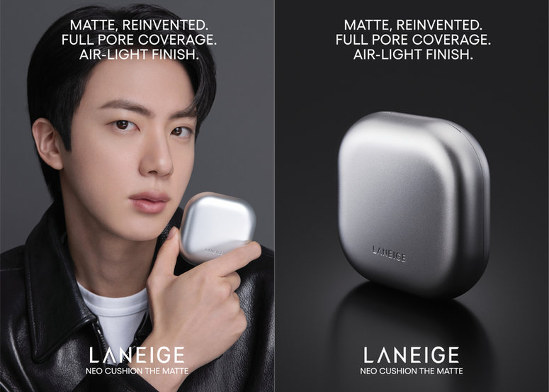LANEIGE 隆重推出 NEO CUSHION 3.0 全球品牌大使 Jin 演繹空氣感無瑕底妝新篇章