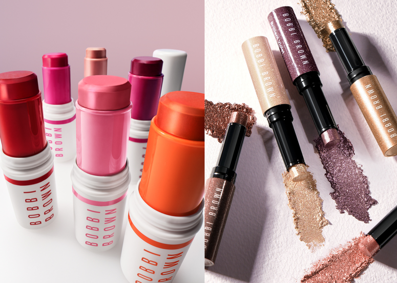 Bobbi Brown 兩款彩妝新品閃亮登場 從自然果凍肌到碎鑽亮眼妝容 一抹一筆輕鬆完成