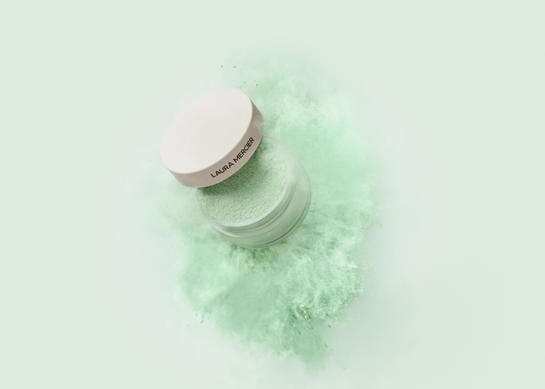 LAURA MERCIER | 全新 沁綠柔焦保濕蜜粉 乾敏泛紅肌膚首選