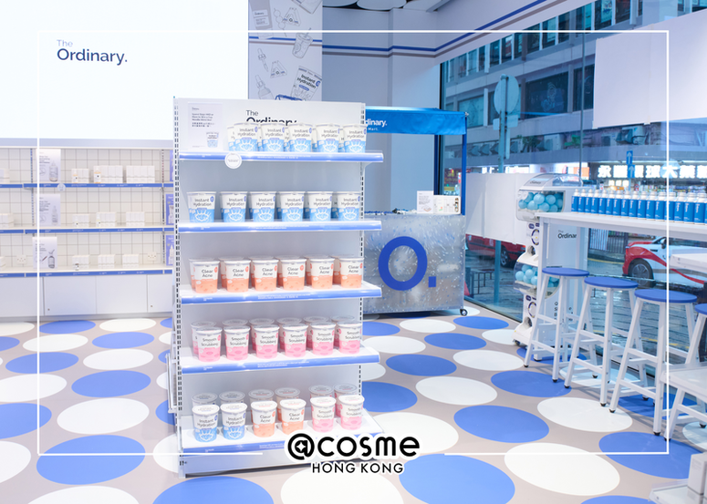 @cosme 旗艦店 x The Ordinary POP UP -「Mini Mart」美妝便利店開張 「護膚便當」等你來搭配!