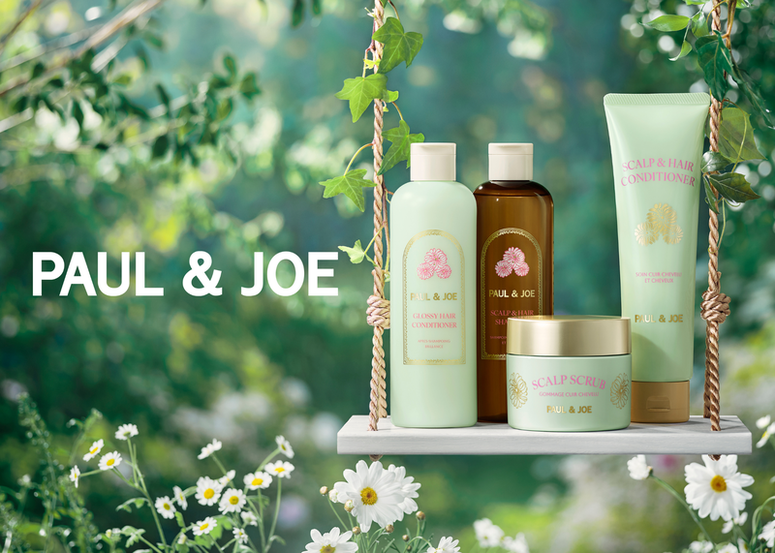 PAUL & JOE BEAUTÉ | 全新「Jardin des Sens 花語香氛護髮系列」浪漫登場! 花香療癒 Hair Spa奢華呵護頭皮 綻放亮澤秀髮