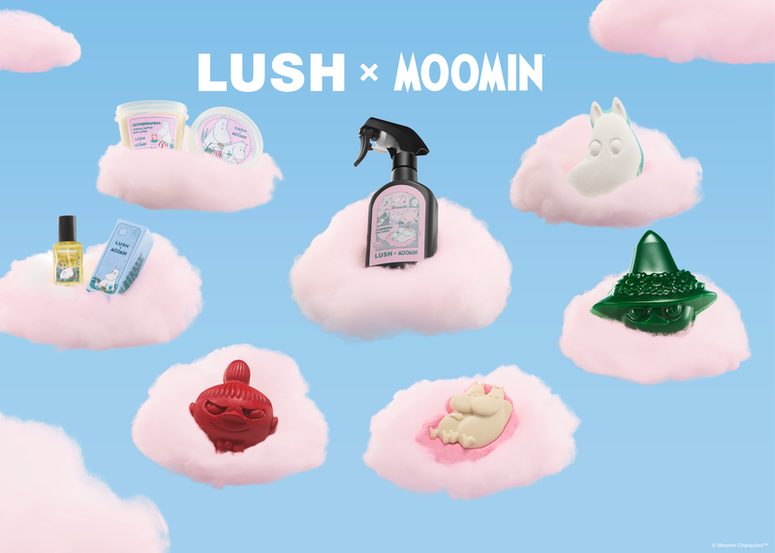 LUSH x Moomin 驚喜聯乘！ 共同締造包容與尊重的綠色童話