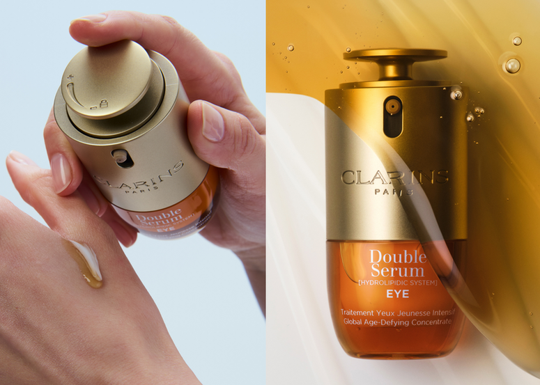 CLARINS 全新 賦活雙萃精華眼霜 眼霜眼精華1+1>2 