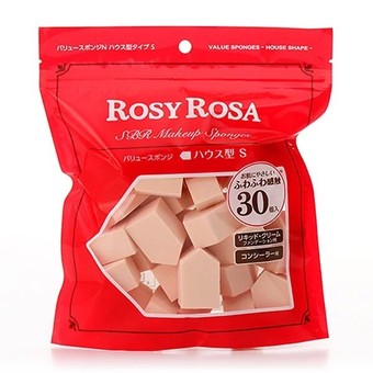 Rosy Rosa屋型化妝粉撲