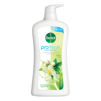 Dettol 滴露ProFresh清爽保濕沐浴露(綠茶與茉莉花香)