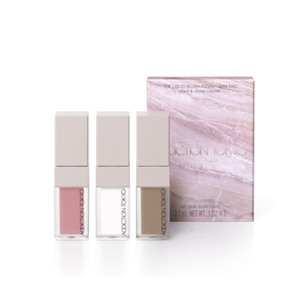 ADDICTION迷你輕柔霧光胭脂液節日套裝101