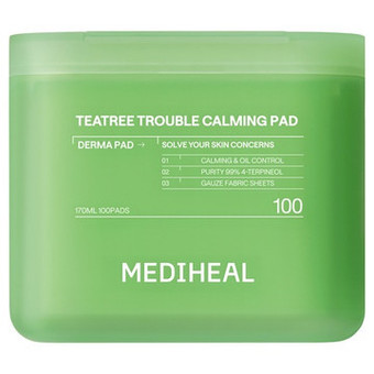 MEDIHEAL茶樹舒緩抗痘柔膚棉