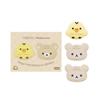 MilleFee手指粉撲(鬆弛熊 & 小黃雞)