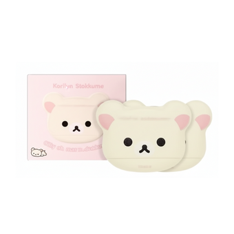 MilleFee氣墊粉底用粉撲 (牛奶熊)