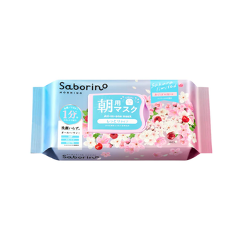 SABORINO早晨懶人面膜 (浪漫曙櫻) 